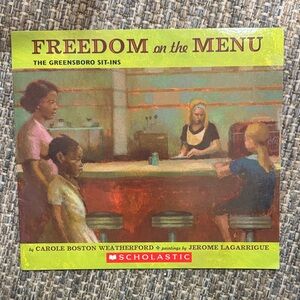 Scholastic Freedom on the Menu - Red and Green Cover